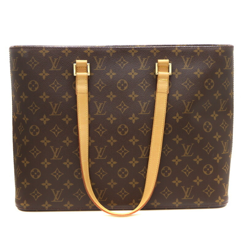 Louis Vuitton Luco Tote Bag Monogram Brown